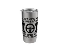 Driving License Passed New Driver Permit Driving School Stainless Steel Insulated Tumbler
