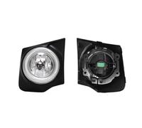 Driving Lights Lamp Led Fog Light For Mitsubishi For TRITON L200 2015 2016 2017 2018 DRL Daytime Running Lamp Bumper Driving Headlights Wires Switch Fog Light Lamp (Color : LED WHITE)