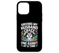 Driving My Husband Crazy One Rabbit At A Time Funny Case for iPhone 12 mini