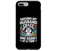 Driving My Husband Crazy One Rabbit At A Time Funny Case for iPhone 7 Plus/8 Plus