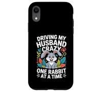 Driving My Husband Crazy One Rabbit At A Time Funny Case for iPhone XR