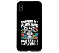 Driving My Husband Crazy One Rabbit At A Time Funny Case for iPhone XS Max