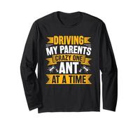 Driving My Parents Crazy One Ant at A Time Ant Farm Long Sleeve T-Shirt
