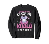 Driving My Wife Crazy One Koala at a Time Funny Koala Lover Sweatshirt