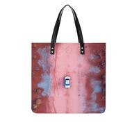 Driving on Red Dirt Road Shoulder Bag Handbags Tote Bag
