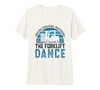Driving Precision Mastering The Forklift - Forklift Premium T-Shirt