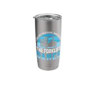 Driving Precision Mastering The Forklift - Forklift Stainless Steel Insulated Tumbler