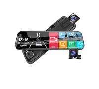 Driving Recorder 10 Inch Mirror Camera For Car Touch Screen Video Recorder Dash Cam Front And Rear DVR Car Camera(A20P 6M RCC BL,32G)