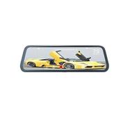 Driving Recorder 10 Inch Rear View Mirror Video Recorder Registrar 4K Car Dvr WIFI Support GPS 1080P Camera 24H Parking Car Camera(A37P-6M RC,32GB)