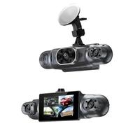 Driving Recorder 1080P*4 Car DVR 4 Camera Video Recorder WIFI GPS 360 Dash Cam Front Left Right Rear View 24H Hardware Kit Car Camera(4CAM-GPS-24H Kit,32G)