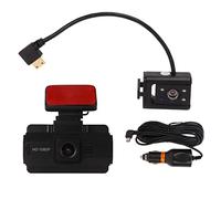 Driving Recorder 3in, Screen HD 360 Degree Rotation Front Rear Dual Lens G Sensor Night Dash Cam for Car Accessory IPS