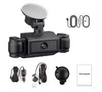 Driving Recorder 4 Channel Dashcam 360° For Car DVR Front Rear View Recording Camera Night Vision 24H Parking Monitor Car Camera(4 lens-Hardwire kit,32G)