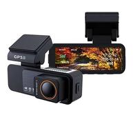 Driving Recorder Dash Cam 4K Recording Car Camera DVR Night Vision Video Recorder Built-In Wi-Fi GPS Support Dual Lens 24H Parking Car Camera(B60P-6M RC-KIT,64G)
