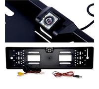 Driving Recorder Pakring Car Rear View Camera EU European License Plate Frame Waterproof Night Vision With Car Camera(8LED)
