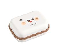 Driving Soap Case with Drainage, Waterproof and Leaky Soap Dish, Compact Holder Box for Shower, Bathroom, Hotel, Camping, Outdoor Trips, Gym & Home Camp, 4.5 x 3.7 x 1.9 inches