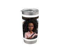 Driving to Work Meme African American Stainless Steel Insulated Tumbler