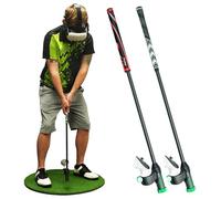 DriVR Elite Standard Putter Combo - Realistic VR Golf Simulator Handle - Carbon Fiber VR Golf Club Handle for Quest 2, 3 and Pro - Adjustable Weighted VR Golf Simulator Grip