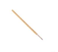 Drivstraw 100pcs For P50-B1 Spring-Loaded Probe, 0.5mm Diameter × 16.35mm Length, 3A Current Rating, 75g Spring Pressure, Gold+Silver Plated, for Electrical