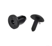 Drivstraw 20-Piece Door Trim Panel Clip Set, Push-Type Retainer for Ram 1500/2500/3500, Nylon Construction, 11mm Head Diameter, 18mm Stem Length, Fits 6mm Hole,