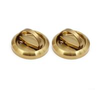 Drivstraw 304 Stainless Steel Flush Pull Handle for Sliding Doors, Recessed Ring Lock Door Handle for Cabinet or Closet Installation in Home Improvement Projects(Gold)