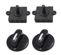 Drivstraw 4 Position 3 Fan Selector Rotary Switch with Knob, 125V 13A/250V 10A Regulator for Electric Heater, Oven, Juicer, Range Hood(Model B)