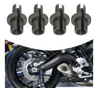 Drivstraw 8mm M8 Clutch Cable Adjuster Lock Nut Set for Motorcycle and For ATV - Brake & Clutch Perch Adjustment Bolt with Locking Nut, Compatible with,