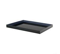 Drivstraw Acrylic Humidifier Tray for DREO HM311 & HM311S 4L, Leak-Proof Base with Non-Slip Pads, Waterproof Floor Protector for Bedroom Office, Easy Clean, White(Black)