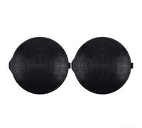 Drivstraw Activated Carbon Range Hood Filter for Kitchen Ventilation - 2-Pack, 215 x 35 mm, Absorbing Replacement Filter for Extractor Hood Accessories