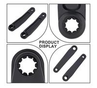 Drivstraw BNI ISIS Motor Crank for and For Electric For Bike Central Drive System with 170mm Center Distance Aluminum Alloy Anodized Treatment(For-ISIS)