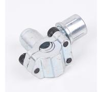 Drivstraw BPV31 Piercing Valve Line Tap for HVAC Systems - Refrigeration Service Tool, Silver Brass Construction, .5 x 2.5 x 3.5 Inches, AC and Refrigerator Sealing