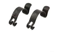 Drivstraw Car Air Filter Housing Spring Clamp Clip for - Metal Box Retaining Fastener, Direct Replacement, Black, 2-Piece Set