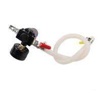 Drivstraw Car Cooling System Leak Detector Pressure Tester for Radiator and Water Tank Diagnosis - Compatible with Most Vehicles, 50 cm Hose, 11.6 mm OD Tubing,