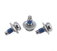 Drivstraw Engine Chassis Bolts and Screws for Lower Guard Plate - 3 Pack, M8x20mm Metal Under Engine Cover Fasteners, Compatible with WHT000729A