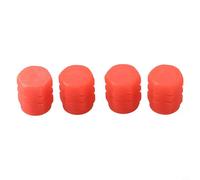 Drivstraw Fluorescent Tire Valve Covers for Car Wheels - 4-Piece Set of Glow-in-the-Dark, Rhinestone-Embellished, Washable Valve Stem with 1.2 cm Outer Diameter and