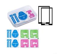 Drivstraw For Insta360 For X5 Tempered Glass Screen Protector - HD, Explosion-Proof, Two-Piece, Fit Black Film for Crystal-Clear Lens Protection