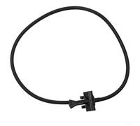 Drivstraw Front Windshield Washer Nozzle with Three Hole Sprayer for Outlander 3 (2013-2021) - Black Plastic Replacement Part Compatible with