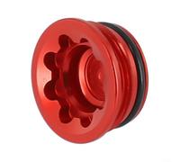 Drivstraw Hydraulic Disc Brake Caliper Cap for Hope Tech 3 E4 Big Model, Aluminum Alloy Brake Bore Cover, Large Size 19.8x9.2mm, Red/Green/Purple/Silver(Red)