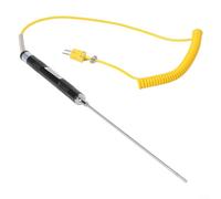 Drivstraw K Type Surface-Thermocouple Probe - Handheld Needle Tip Temperature Sensor -50 To 500°C - NR-81530 Stainless Steel Electronic Regulators - 1.5m Wire (NR-81530)