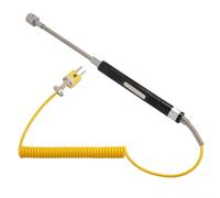 Drivstraw K Type Surface-Thermocouple Probe - Handheld Needle Tip Temperature Sensor -50 To 500°C - NR-81530 Stainless Steel Electronic Regulators - 1.5m Wire (NR-81532B)