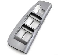 Drivstraw Left Front Door Switch Bezel for Matrix (2003-2008) and For Pontiac Vibe (2003-2008) - ABS Plastic, Grey Finish, Direct Replacement for