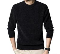 Drivstraw Men's Knit Pullover Sweater Regular Fit Long Sleeve Warm Winter | Regular for fit design, comfortable through shoulders and chest, ideal for layering in cool weather