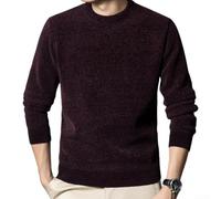 Drivstraw Men's Knit Pullover Sweater Regular Fit Long Sleeve Warm Winter | Regular for fit design, comfortable through shoulders and chest, ideal for layering in cool weather