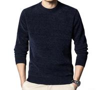 Drivstraw Men's Knit Pullover Sweater Regular Fit Long Sleeve Warm Winter | Regular for fit design, comfortable through shoulders and chest, ideal for layering in cool weather