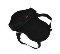 Drivstraw Motorcycle Back Protector for Racing, Riding, and Sports - For EVA Foam & PE Plastic Shell Spine Armor with Adjustable Waistband, Breathable Comfort Fit -