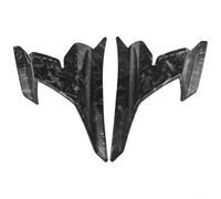 Drivstraw Motorcycle Side Wing Deflector for 160 - ABS Plastic Fixed Side Panel Fairing with Carbon Fiber Finish, Front-Mount Aerodynamic Wind Protection for(B)