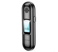 Drivstraw Non- Alcohol Tester Breathalyzer with LED Digital Display, 0.00-0.19% BAC Range, Rechargeable USB Alcohol Meter for Personal Use, Compact