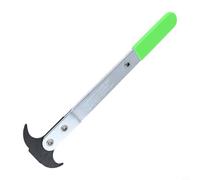 Drivstraw Oil Seal Puller for Car Repair - Double-Hook O-For Ring and Seal Extractor Tool with Ergonomic Plastic Handle, Alloy Construction, 313 mm Total Length