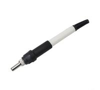 Drivstraw Professional T12 Heated Handle Shell for 936 Soldering Station - 50W DC24V Soldering Iron DIY Replacement Handle, Silicone-Metal Construction, 120-480°C(White)