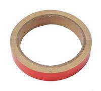 Drivstraw Red Reflective Vinyl Wrap Film Decal for Cars - 15 mm Width × 10 m Roll, PVC Self- Graphics Sticker, Weatherproof & -Safe, Thin 0.3 mm for Curved