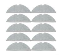 Drivstraw Replacement Microfiber Mop Cloths for Dreame D20 D20 Pro Plus Robot Vacuum Cleaner Easy Installation Material Strong Cleaning Power 4 Pack 10 Pack for Homes with Pets and Children(10 PACK)